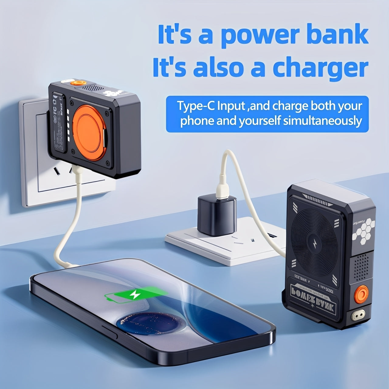 The Ultimate 5-in-1 MagSafe Power Bank (10,000mAh)