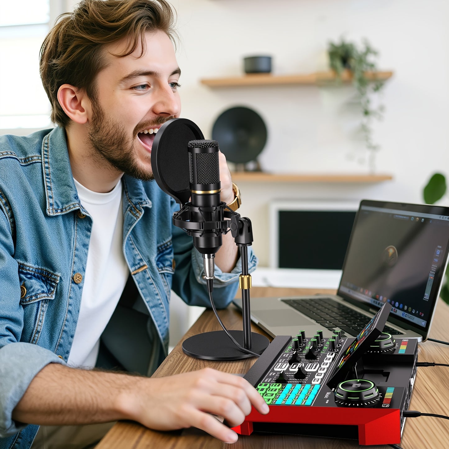 Studio Professional Podcast and Recording Microphone G10-BM800