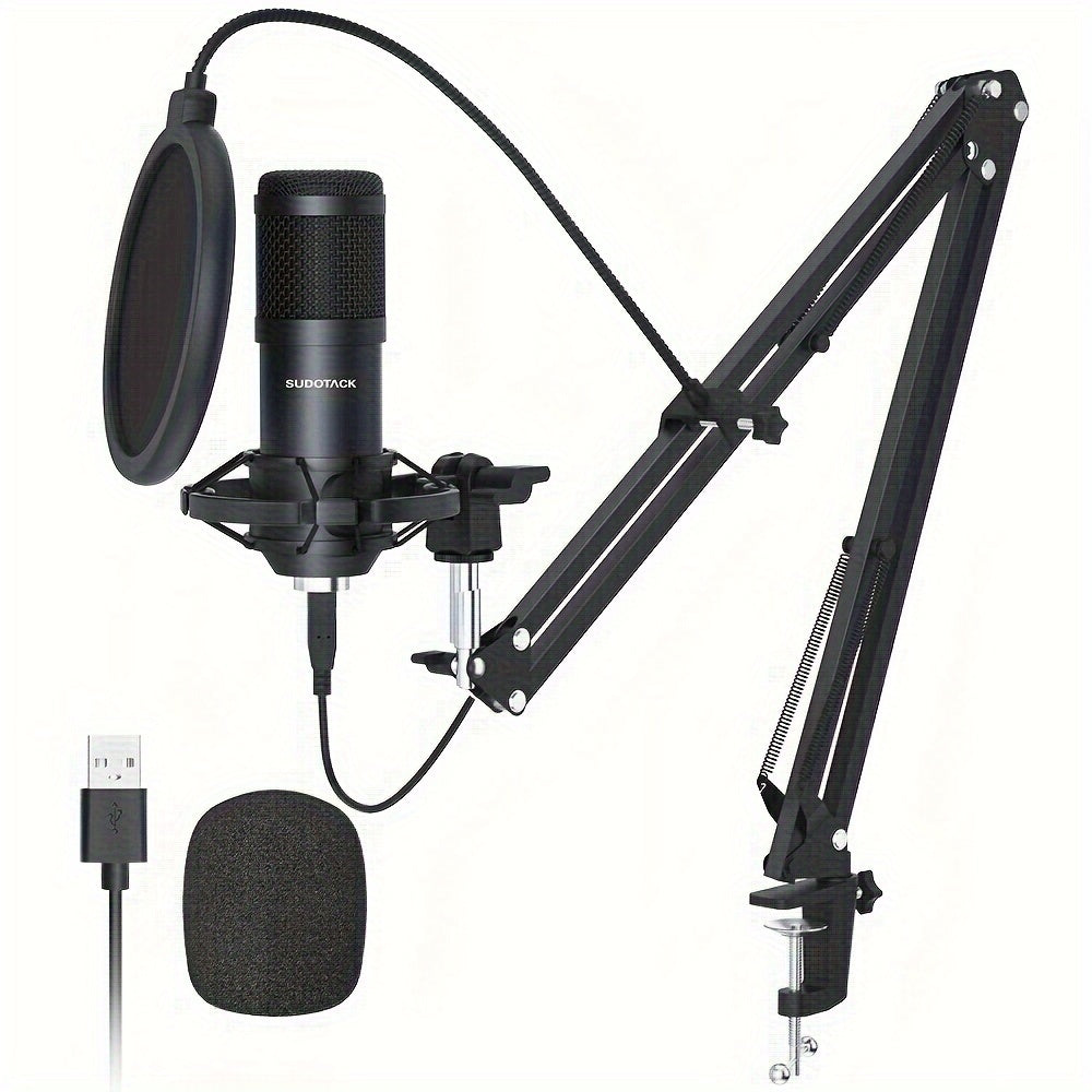 SUDOTACK Microphone - Podcast Condenser with Professional Sound.