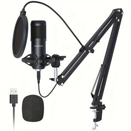 SUDOTACK Microphone - Podcast Condenser with Professional Sound.